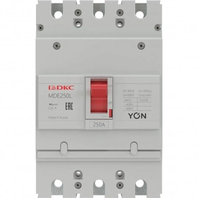 ДКС Авт. выкл. YON MDE250L160 3P 160А 18kA MDE250L160 DKC ДКС Авт. выкл. YON MDE250L160 3P 160А 18kA MDE250L160 DKC