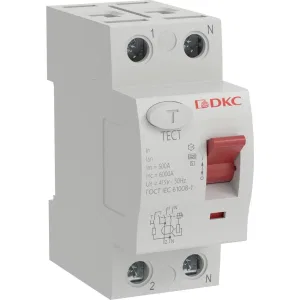 ДКС Селективное устройство защитного отключения УЗО ВДТ YON MAX MDL100, 2P, 30mA, 63A, type A-S MDL100-2P2-63-A-S DKC ДКС Селективное устройство защитного отключения УЗО ВДТ YON MAX MDL100, 2P, 30mA, 63A, type A-S MDL100-2P2-63-A-S DKC
