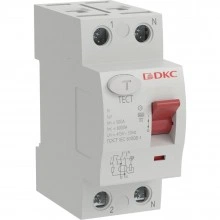 ДКС Селективное устройство защитного отключения УЗО ВДТ YON MAX MDL100, 2P, 300mA, 25A, type A-S MDL100-2P4-25-A-S DKC