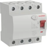 ДКС Селективное устройство защитного отключения УЗО ВДТ YON MAX MDL100, 4P, 30mA, 100A, type A-S MDL100-4P2-100-A-S DKC