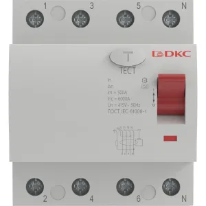 ДКС Устройство защитного отключения УЗО ВДТ YON MAX MDL100, 4P, 30mA, 32A, type A MDL100-4P2-32-A DKC ДКС Устройство защитного отключения УЗО ВДТ YON MAX MDL100, 4P, 30mA, 32A, type A MDL100-4P2-32-A DKC