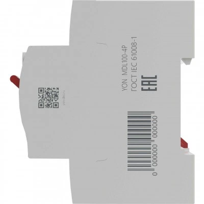 ДКС Устройство защитного отключения УЗО ВДТ YON MAX MDL100, 4P, 100mA, 32A, type A MDL100-4P3-32-A DKC ДКС Устройство защитного отключения УЗО ВДТ YON MAX MDL100, 4P, 100mA, 32A, type A MDL100-4P3-32-A DKC