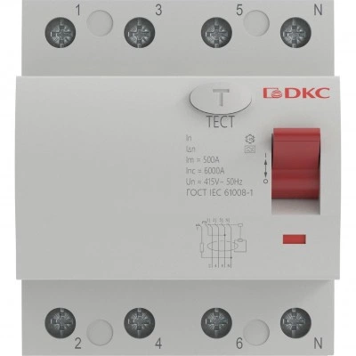 ДКС Устройство защитного отключения УЗО YON MDL100 4P 40А 100mA тип A MDL100-4P3-40-A DKC ДКС Устройство защитного отключения УЗО YON MDL100 4P 40А 100mA тип A MDL100-4P3-40-A DKC