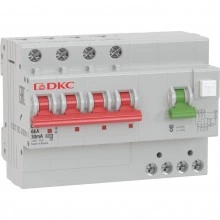 ДКС АВДТ YON MDV63 3P+N 6A C 30mA 6kA тип A MDV63-42C6-A DKC