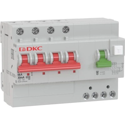 ДКС АВДТ YON MDV63 3P+N 25A C 100mA 6kA тип A MDV63-43C25-A DKC ДКС АВДТ YON MDV63 3P+N 25A C 100mA 6kA тип A MDV63-43C25-A DKC