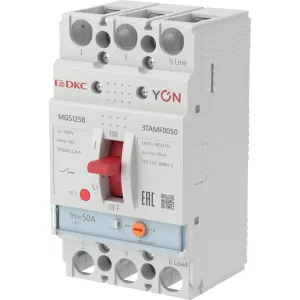 ДКС Авт. выкл. YON MGS125 3P 40-50A 18kA MGS125B-3TAMF0050 DKC ДКС Авт. выкл. YON MGS125 3P 40-50A 18kA MGS125B-3TAMF0050 DKC