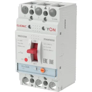 ДКС Авт. выкл. YON MGS125 3P 40-50A 25kA MGS125M-3TAMF0050 DKC ДКС Авт. выкл. YON MGS125 3P 40-50A 25kA MGS125M-3TAMF0050 DKC
