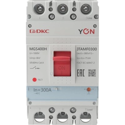 ДКС Авт. выкл. YON MGS400 3P 240-300A 75kA MGS400H-3TAMF0300 DKC ДКС Авт. выкл. YON MGS400 3P 240-300A 75kA MGS400H-3TAMF0300 DKC