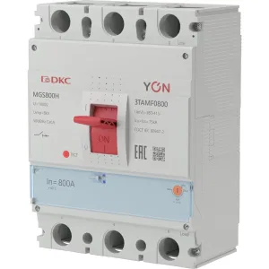 ДКС Авт. выкл. YON MGS800 3P 640-800A 75kA MGS800H-3TAMF0800 DKC ДКС Авт. выкл. YON MGS800 3P 640-800A 75kA MGS800H-3TAMF0800 DKC