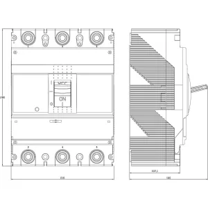ДКС Авт. выкл. YON MGS800 3P 640-800A 75kA MGS800H-3TAMF0800 DKC ДКС Авт. выкл. YON MGS800 3P 640-800A 75kA MGS800H-3TAMF0800 DKC