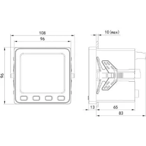 ДКС Многофункциональное измерительное устройство MMD9-C, RS-485, LCD дисплей MMD9-C-RSDA DKC ДКС Многофункциональное измерительное устройство MMD9-C, RS-485, LCD дисплей MMD9-C-RSDA DKC