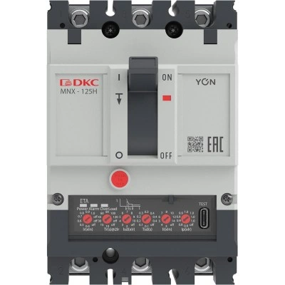 ДКС Авт. выкл. YON pro MNX125H 3P 32A 150kA при AC415V расц. ETA MNX125H3PETA0032 DKC ДКС Авт. выкл. YON pro MNX125H 3P 32A 150kA при AC415V расц. ETA MNX125H3PETA0032 DKC