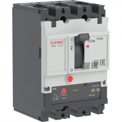 ДКС Авт. выкл. YON pro MNX125H 3P 80A 150kA при AC415V расц. TMM MNX125H3PTMM0080 DKC