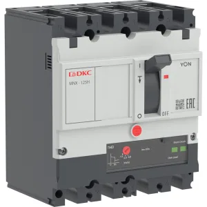 ДКС Авт. выкл. YON pro MNX125H 4P 63A 150kA при AC415V расц. TMD MNX125H4PTMD0063 DKC ДКС Авт. выкл. YON pro MNX125H 4P 63A 150kA при AC415V расц. TMD MNX125H4PTMD0063 DKC