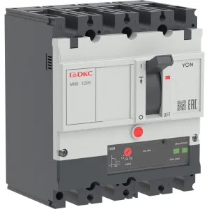 ДКС Авт. выкл. YON pro MNX125H 4P 50A 150kA при AC415V расц. TMM MNX125H4PTMM0050 DKC ДКС Авт. выкл. YON pro MNX125H 4P 50A 150kA при AC415V расц. TMM MNX125H4PTMM0050 DKC