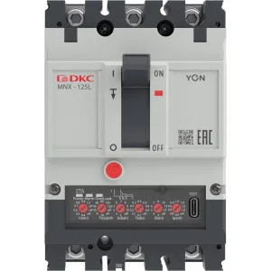 ДКС Авт. выкл. YON pro MNX125L 3P 63A 70kA при AC415V расц. ETA MNX125L3PETA0063 DKC ДКС Авт. выкл. YON pro MNX125L 3P 63A 70kA при AC415V расц. ETA MNX125L3PETA0063 DKC