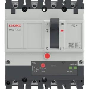 ДКС Авт. выкл. YON pro MNX125M 3N 16A 100kA при AC415V расц. TMM MNX125M3NTMM0016 DKC ДКС Авт. выкл. YON pro MNX125M 3N 16A 100kA при AC415V расц. TMM MNX125M3NTMM0016 DKC