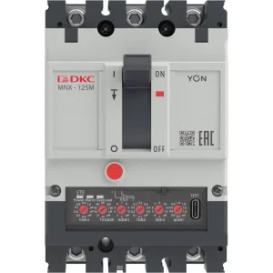 ДКС Авт. выкл. YON pro MNX125M 3P 125A 100kA при AC415V расц. ETE MNX125M3PETE0125 DKC ДКС Авт. выкл. YON pro MNX125M 3P 125A 100kA при AC415V расц. ETE MNX125M3PETE0125 DKC