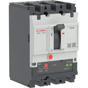 ДКС Авт. выкл. YON pro MNX125M 3P 80A 100kA при AC415V расц. TMM MNX125M3PTMM0080 DKC ДКС Авт. выкл. YON pro MNX125M 3P 80A 100kA при AC415V расц. TMM MNX125M3PTMM0080 DKC