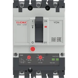 ДКС Авт. выкл. YON pro MNX125M 3P 100A 100kA при AC415V расц. TMM MNX125M3PTMM0100 DKC ДКС Авт. выкл. YON pro MNX125M 3P 100A 100kA при AC415V расц. TMM MNX125M3PTMM0100 DKC