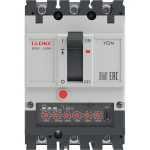 ДКС Авт. выкл. YON pro MNX160H 3P 160A 150kA при AC415V расц. ETS MNX160H3PETS0160 DKC ДКС Авт. выкл. YON pro MNX160H 3P 160A 150kA при AC415V расц. ETS MNX160H3PETS0160 DKC