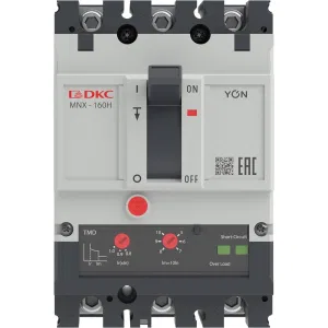 ДКС Авт. выкл. YON pro MNX160H 3P 160A 150kA при AC415V расц. TMD MNX160H3PTMD0160 DKC ДКС Авт. выкл. YON pro MNX160H 3P 160A 150kA при AC415V расц. TMD MNX160H3PTMD0160 DKC