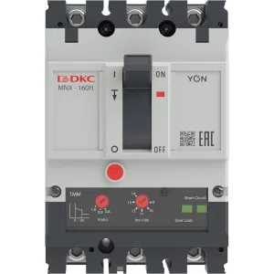 ДКС Авт. выкл. YON pro MNX160H 3P 160A 150kA при AC415V расц. TMM MNX160H3PTMM0160 DKC ДКС Авт. выкл. YON pro MNX160H 3P 160A 150kA при AC415V расц. TMM MNX160H3PTMM0160 DKC