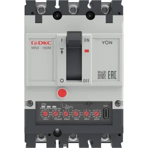 ДКС Авт. выкл. YON pro MNX160M 3P 160A 100kA при AC415V расц. ETE MNX160M3PETE0160 DKC ДКС Авт. выкл. YON pro MNX160M 3P 160A 100kA при AC415V расц. ETE MNX160M3PETE0160 DKC