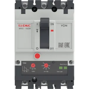 ДКС Авт. выкл. YON pro MNX160M 3P 160A 100kA при AC415V расц. TMM MNX160M3PTMM0160 DKC ДКС Авт. выкл. YON pro MNX160M 3P 160A 100kA при AC415V расц. TMM MNX160M3PTMM0160 DKC