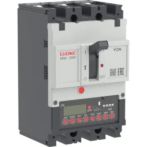 ДКС Авт. выкл. YON pro MNX250H 3P 250A 150kA при AC415V расц. ETA MNX250H3PETA0250 DKC ДКС Авт. выкл. YON pro MNX250H 3P 250A 150kA при AC415V расц. ETA MNX250H3PETA0250 DKC