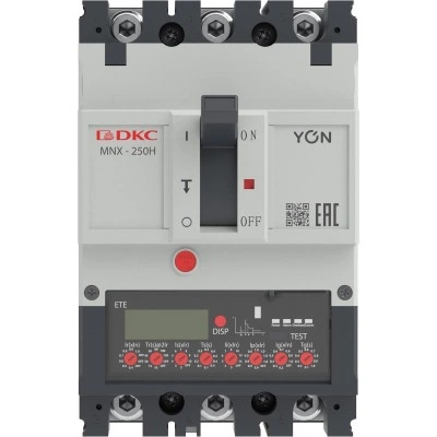 ДКС Авт. выкл. YON pro MNX250H 3P 100A 150kA при AC415V расц. ETE MNX250H3PETE0100 DKC ДКС Авт. выкл. YON pro MNX250H 3P 100A 150kA при AC415V расц. ETE MNX250H3PETE0100 DKC