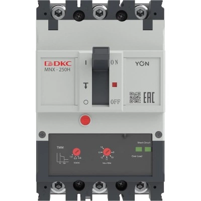 ДКС Авт. выкл. YON pro MNX250H 3P 200A 150kA при AC415V расц. TMM MNX250H3PTMM0200 DKC ДКС Авт. выкл. YON pro MNX250H 3P 200A 150kA при AC415V расц. TMM MNX250H3PTMM0200 DKC