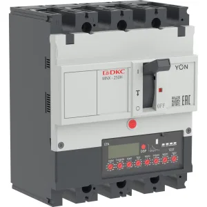 ДКС Авт. выкл. YON pro MNX250H 4P 100A 150kA при AC415V расц. ETA MNX250H4PETA0100 DKC ДКС Авт. выкл. YON pro MNX250H 4P 100A 150kA при AC415V расц. ETA MNX250H4PETA0100 DKC
