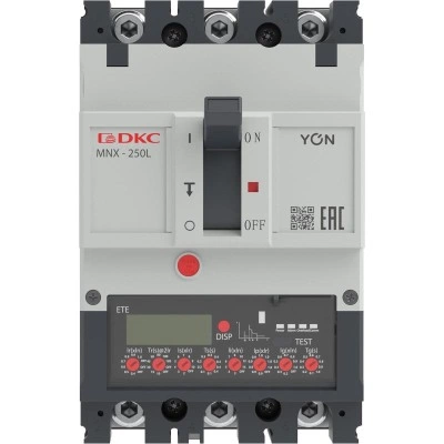 ДКС Авт. выкл. YON pro MNX250L 3P 40A 70kA при AC415V расц. ETE MNX250L3PETE0040 DKC ДКС Авт. выкл. YON pro MNX250L 3P 40A 70kA при AC415V расц. ETE MNX250L3PETE0040 DKC