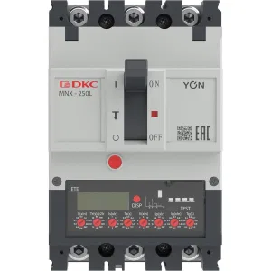 ДКС Авт. выкл. YON pro MNX250L 3P 250A 70kA при AC415V расц. ETE MNX250L3PETE0250 DKC ДКС Авт. выкл. YON pro MNX250L 3P 250A 70kA при AC415V расц. ETE MNX250L3PETE0250 DKC