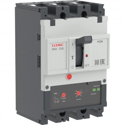 ДКС Авт. выкл. YON pro MNX250L 3P 200A 70kA при AC415V расц. TMD MNX250L3PTMD0200 DKC