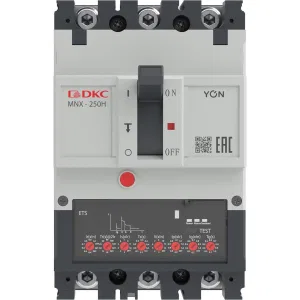 ДКС Авт. выкл. YON pro MNX250L 4P 100A 70kA при AC415V расц. ETS MNX250L4PETS0100 DKC ДКС Авт. выкл. YON pro MNX250L 4P 100A 70kA при AC415V расц. ETS MNX250L4PETS0100 DKC