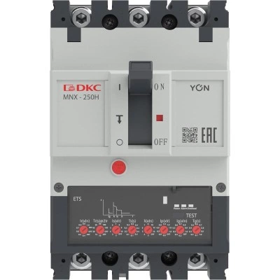 ДКС Авт. выкл. YON pro MNX250L 4P 250A 70kA при AC415V расц. ETS MNX250L4PETS0250 DKC ДКС Авт. выкл. YON pro MNX250L 4P 250A 70kA при AC415V расц. ETS MNX250L4PETS0250 DKC