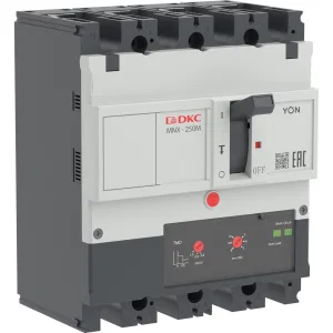 ДКС Авт. выкл. YON pro MNX250M 3N 200A 100kA при AC415V расц. TMD MNX250M3NTMD0200 DKC ДКС Авт. выкл. YON pro MNX250M 3N 200A 100kA при AC415V расц. TMD MNX250M3NTMD0200 DKC