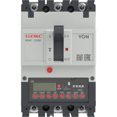 ДКС Авт. выкл. YON pro MNX250M 3P 100A 100kA при AC415V расц. ETE MNX250M3PETE0100 DKC ДКС Авт. выкл. YON pro MNX250M 3P 100A 100kA при AC415V расц. ETE MNX250M3PETE0100 DKC