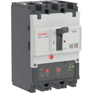 ДКС Авт. выкл. YON pro MNX250M 3P 250A 100kA при AC415V расц. TMM MNX250M3PTMM0250 DKC ДКС Авт. выкл. YON pro MNX250M 3P 250A 100kA при AC415V расц. TMM MNX250M3PTMM0250 DKC