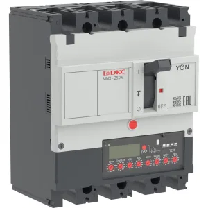ДКС Авт. выкл. YON pro MNX250M 4P 250A 100kA при AC415V расц. ETA MNX250M4PETA0250 DKC ДКС Авт. выкл. YON pro MNX250M 4P 250A 100kA при AC415V расц. ETA MNX250M4PETA0250 DKC