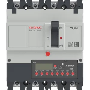 ДКС Авт. выкл. YON pro MNX250M 4P 40A 100kA при AC415V расц. ETE MNX250M4PETE0040 DKC ДКС Авт. выкл. YON pro MNX250M 4P 40A 100kA при AC415V расц. ETE MNX250M4PETE0040 DKC