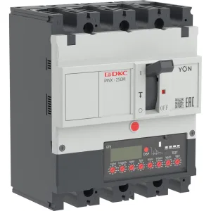 ДКС Авт. выкл. YON pro MNX250M 4P 250A 100kA при AC415V расц. ETE MNX250M4PETE0250 DKC ДКС Авт. выкл. YON pro MNX250M 4P 250A 100kA при AC415V расц. ETE MNX250M4PETE0250 DKC