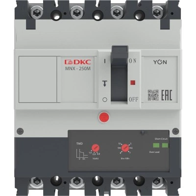 ДКС Авт. выкл. YON pro MNX250M 4P 250A 100kA при AC415V расц. TMD MNX250M4PTMD0250 DKC ДКС Авт. выкл. YON pro MNX250M 4P 250A 100kA при AC415V расц. TMD MNX250M4PTMD0250 DKC