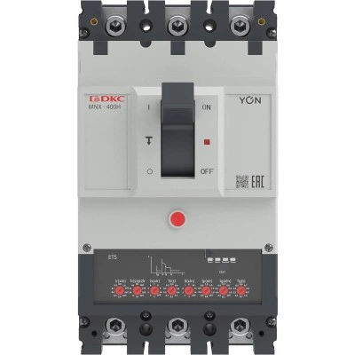ДКС Авт. выкл. YON pro MNX400H 3P 400A 150kA при AC415V расц. ETS MNX400H3PETS0400 DKC ДКС Авт. выкл. YON pro MNX400H 3P 400A 150kA при AC415V расц. ETS MNX400H3PETS0400 DKC
