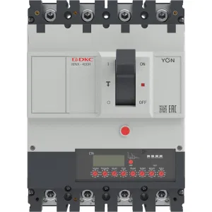 ДКС Авт. выкл. YON pro MNX400H 4P 400A 150kA при AC415V расц. ETA MNX400H4PETA0400 DKC ДКС Авт. выкл. YON pro MNX400H 4P 400A 150kA при AC415V расц. ETA MNX400H4PETA0400 DKC