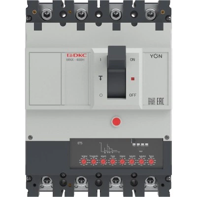 ДКС Авт. выкл. YON pro MNX400H 4P 400A 150kA при AC415V расц. ETS MNX400H4PETS0400 DKC ДКС Авт. выкл. YON pro MNX400H 4P 400A 150kA при AC415V расц. ETS MNX400H4PETS0400 DKC