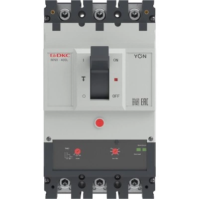 ДКС Авт. выкл. YON pro MNX400L 3P 400A 70kA при AC415V расц. TMD MNX400L3PTMD0400 DKC ДКС Авт. выкл. YON pro MNX400L 3P 400A 70kA при AC415V расц. TMD MNX400L3PTMD0400 DKC