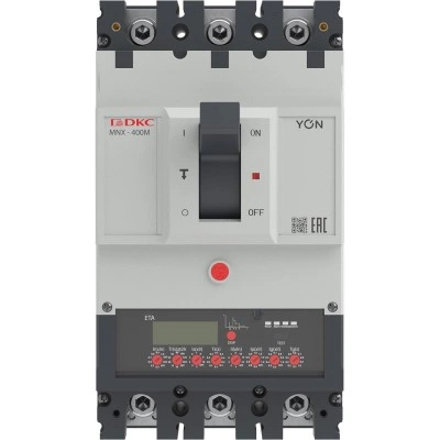 ДКС Авт. выкл. YON pro MNX400M 3P 400A 100kA при AC415V расц. ETA MNX400M3PETA0400 DKC ДКС Авт. выкл. YON pro MNX400M 3P 400A 100kA при AC415V расц. ETA MNX400M3PETA0400 DKC